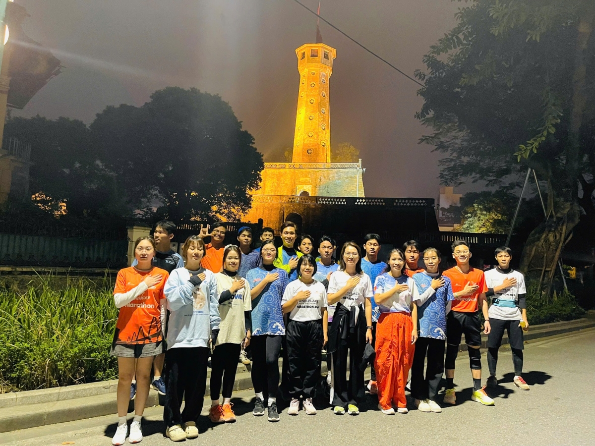 Đường chạy đưa VĐV qua nhiều địa danh lịch sử của thủ đô Hà Nội (ảnh: BTC)