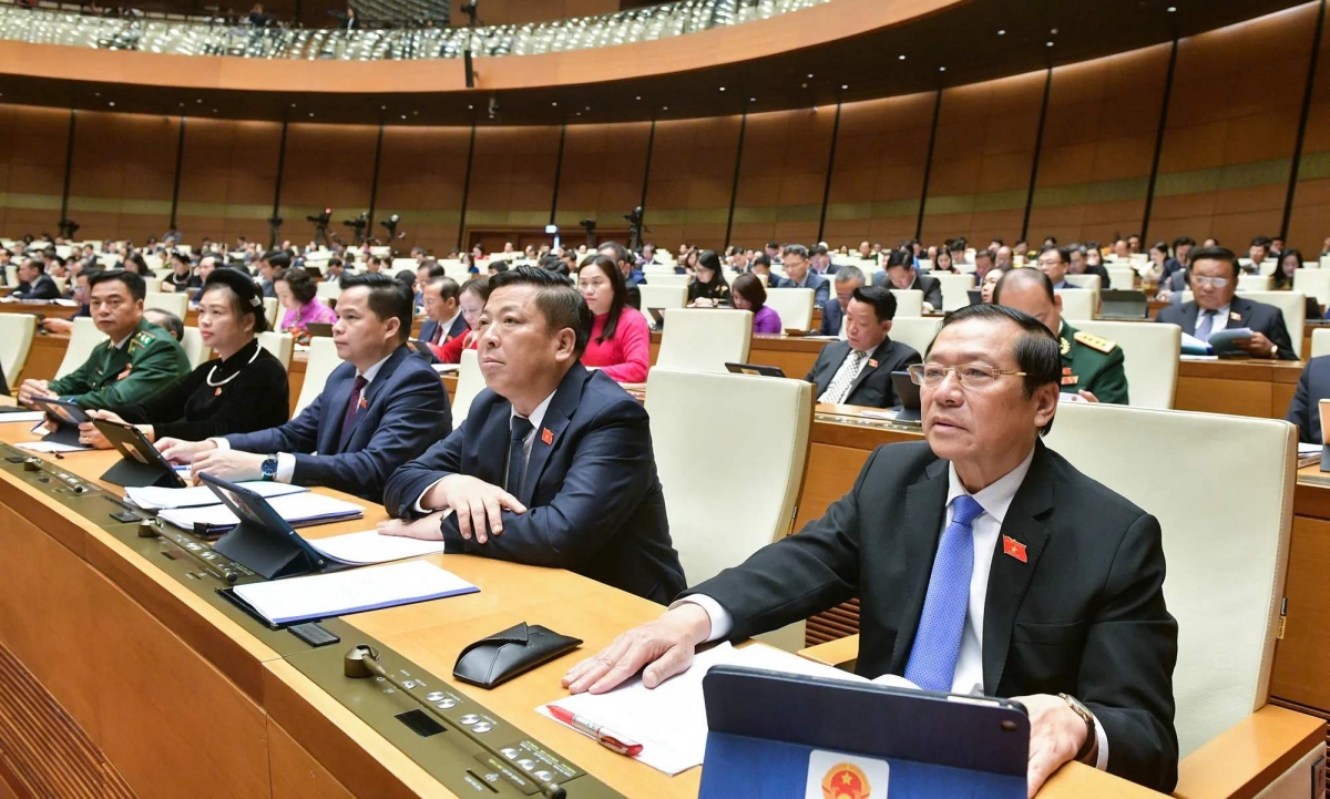 Các đại biểu tham gia kỳ họp. Ảnh: Báo Chính phủ