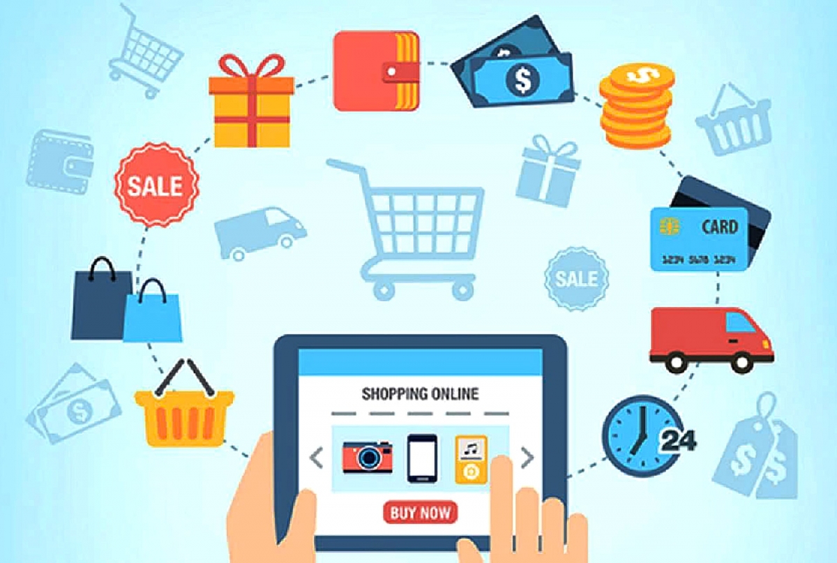 "Chợ mạng" cần được minh bạch để phát triển bền vững. Ảnh:hanoimoi.com