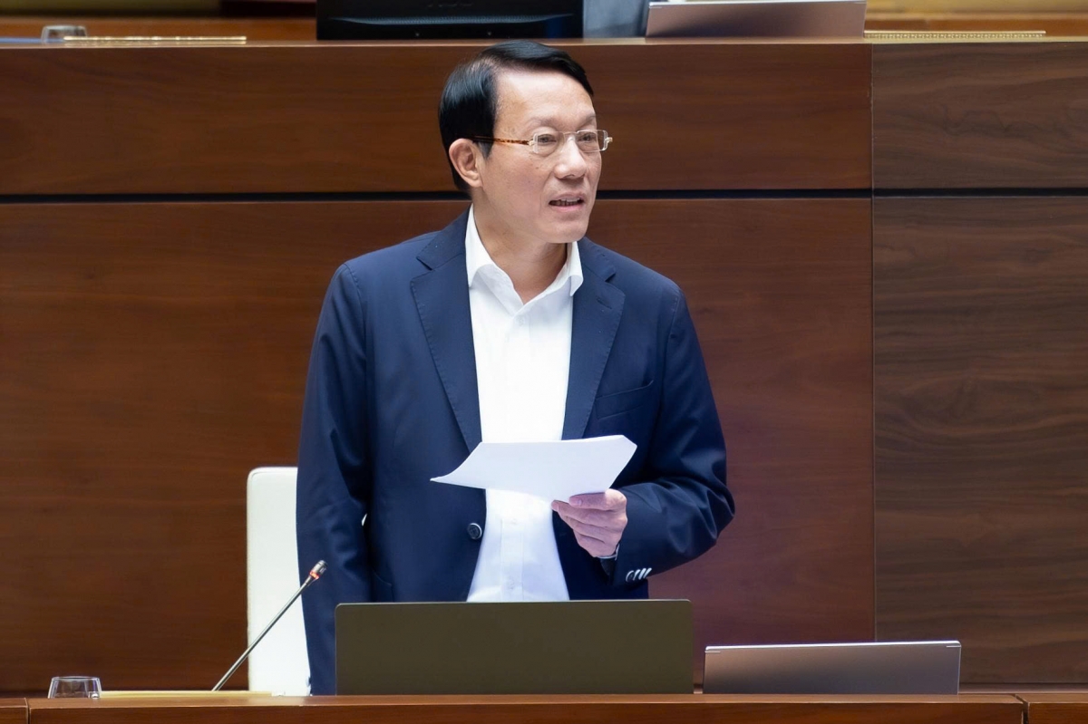 Đại tướng Lương Tam Quang, Bộ trưởng Bộ Công an. (Ảnh: Quốc hội)