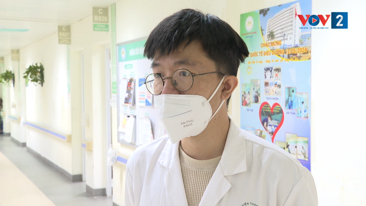 ThS.BS Nguyễn Trọng Hưng, Phó Trưởng Đơn nguyên Truyền nhiễm, BV Thanh Nhàn