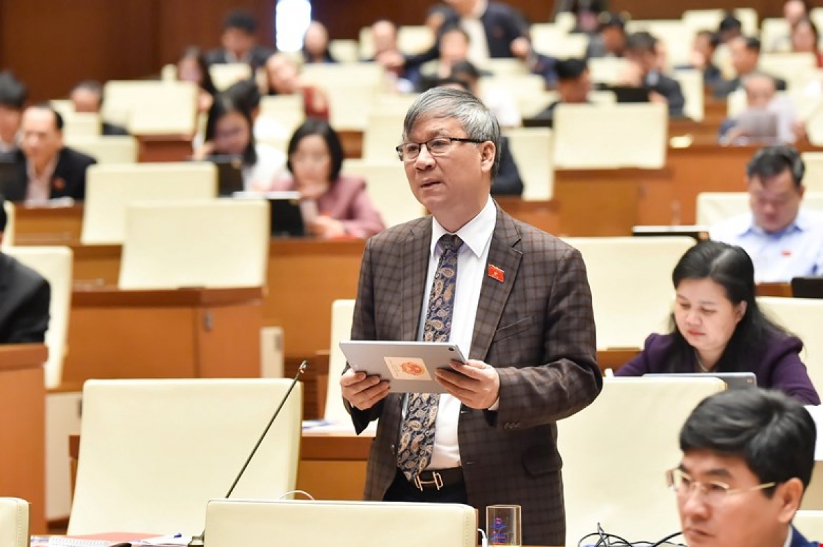 Đại biểu Nguyễn Anh Trí, Đoàn ĐBQH thành phố Hà Nội. Ảnh: quochoi.vn