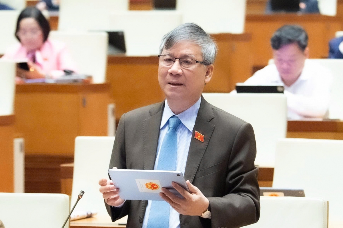 Đại biểu Nguyễn Anh Trí (Đoàn ĐBQH thành phố Hà Nội) (Ảnh: Quốc hội)