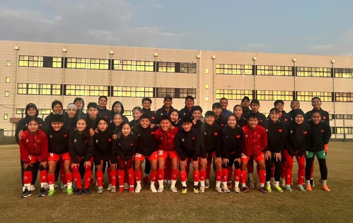 Toàn đội tự tin hướng đến mục tiêu bảo vệ HCV SEA Games (Ảnh: VFF)