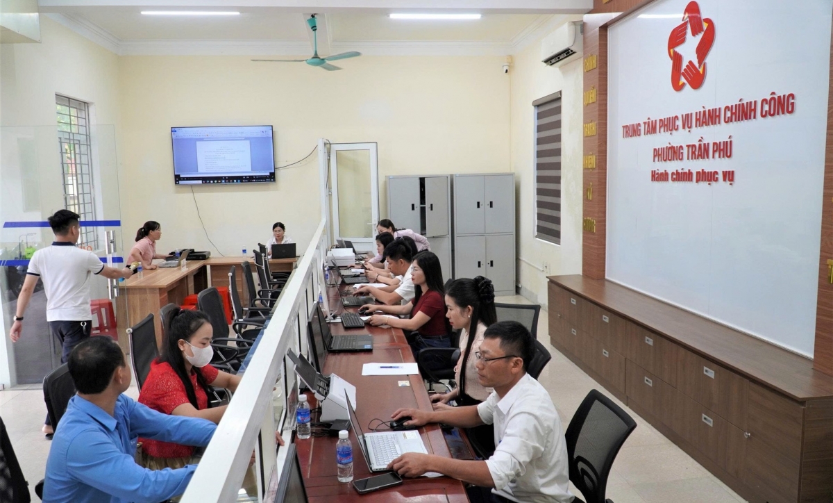 Công tác cải cách hành chính của tỉnh Hà Tĩnh cải thiện rõ rệt. Ảnh: hatinh.gov.vn