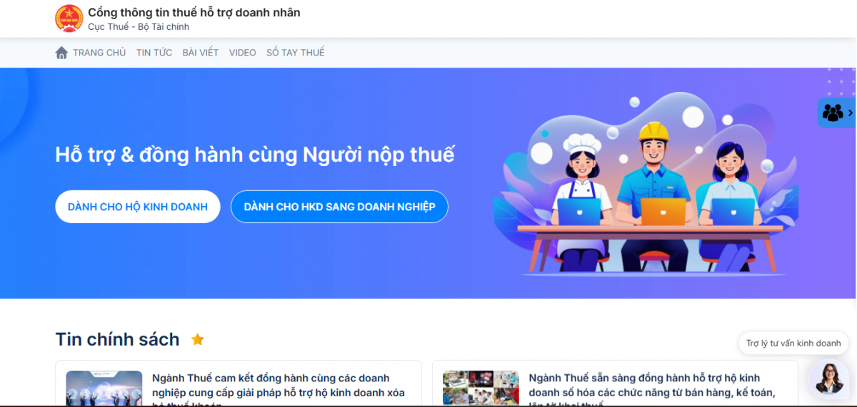 Hộ, cá nhân kinh doanh được cơ quan thuế hỗ trợ tối đa trong quá trình chuyển đổi