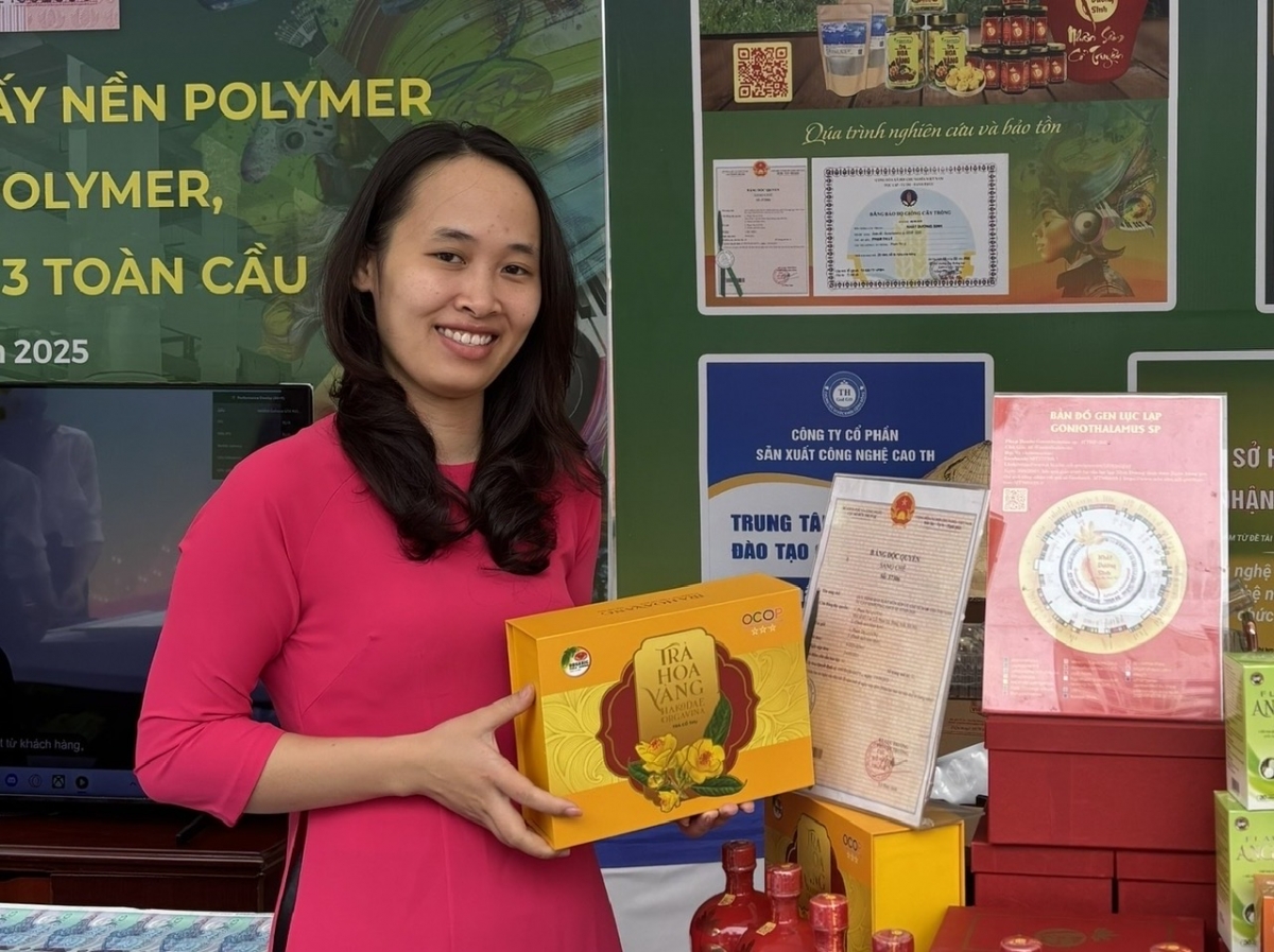 Kỹ sư Ngô Thị Hoa Diệp, HTX Nông nghiệp Hữu cơ Tiên Dương (Ảnh: NVCC)