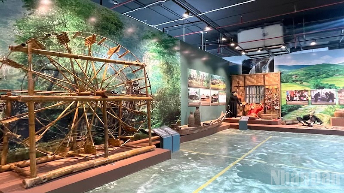 Độc đáo cọn nước vùng Tây Bắc tại triển lãm A80