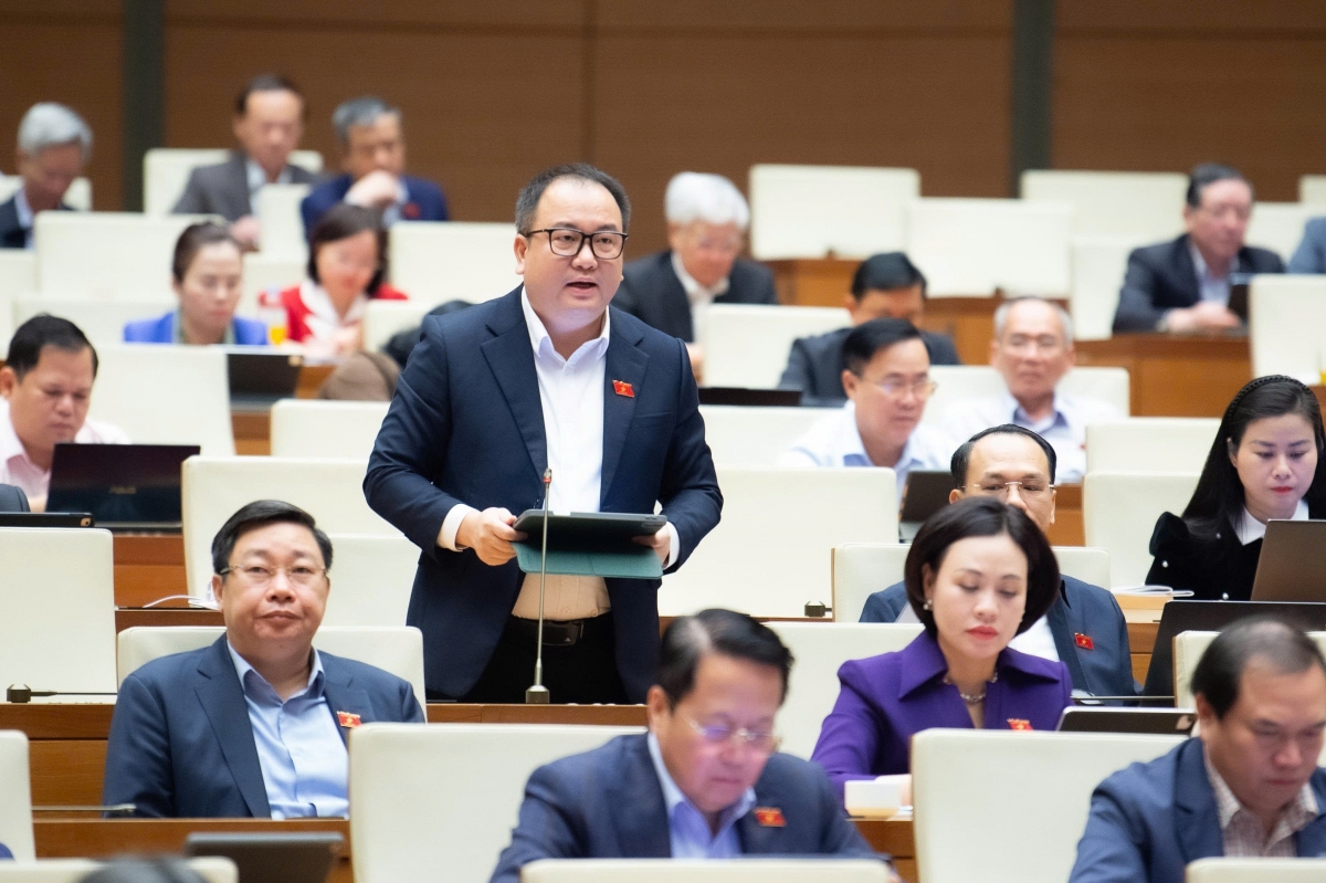 Đại biểu Phạm Trọng Nghĩa, Đoàn ĐBQH tỉnh Lạng Sơn. Ảnh Quochoi.vn