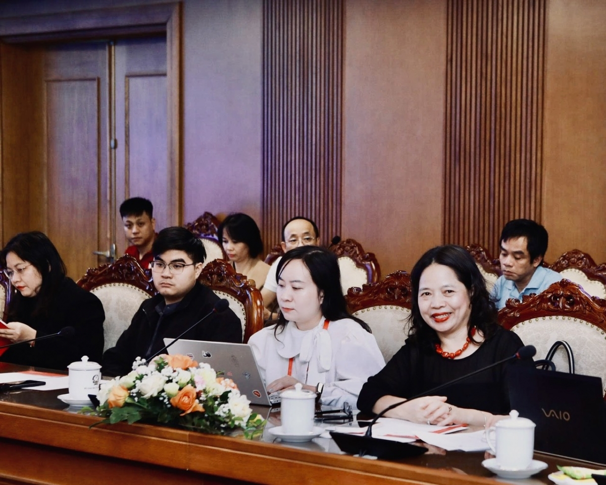 Các đại biểu tham dự họp báo về Lễ trao giải báo chí "Vì sự nghiệp giáo dục Việt Nam" năm 2025
(Ảnh : BTC) 