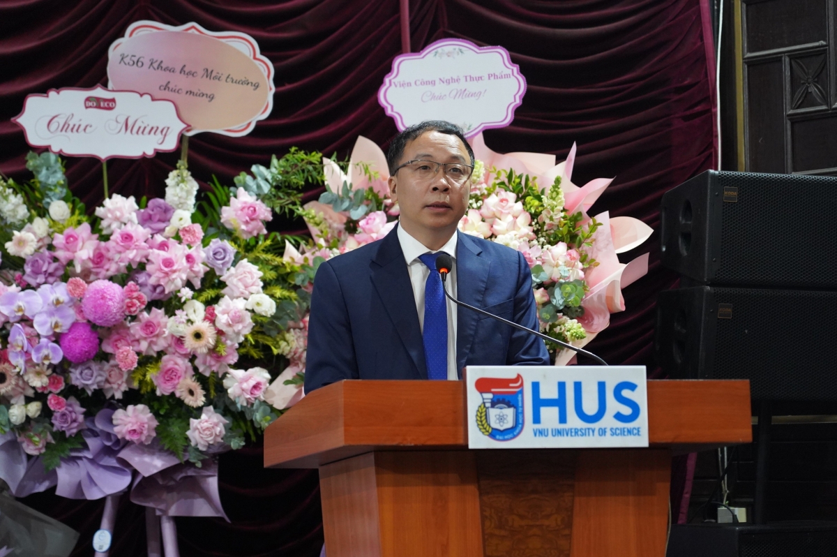 PGSTS Trần Mạnh Cường Phó Hiệu trưởng trường ĐH KHTN ĐHQGHN (Ảnh: Thu Lương)