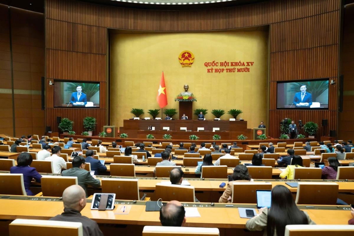 Quốc hội thảo luận dự án Luật sửa đổi, bổ sung một số điều của Luật Phòng, chống tham nhũng
(Ảnh: Quốc hội)