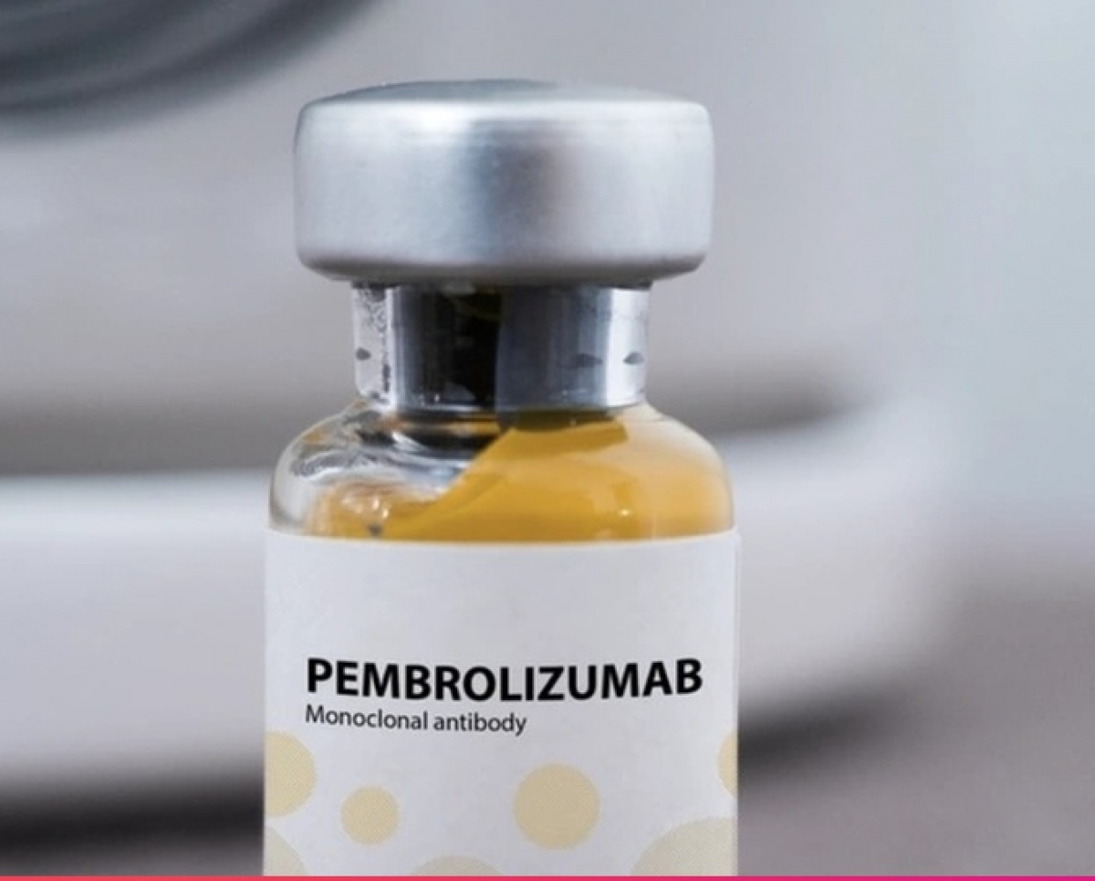 Thuốc điều trị ung thư Pembroria (hoạt chất pembrolizumab) của Nga được Cục Quản lý Dược - Bộ Y tế cấp giấy đăng ký lưu hành.