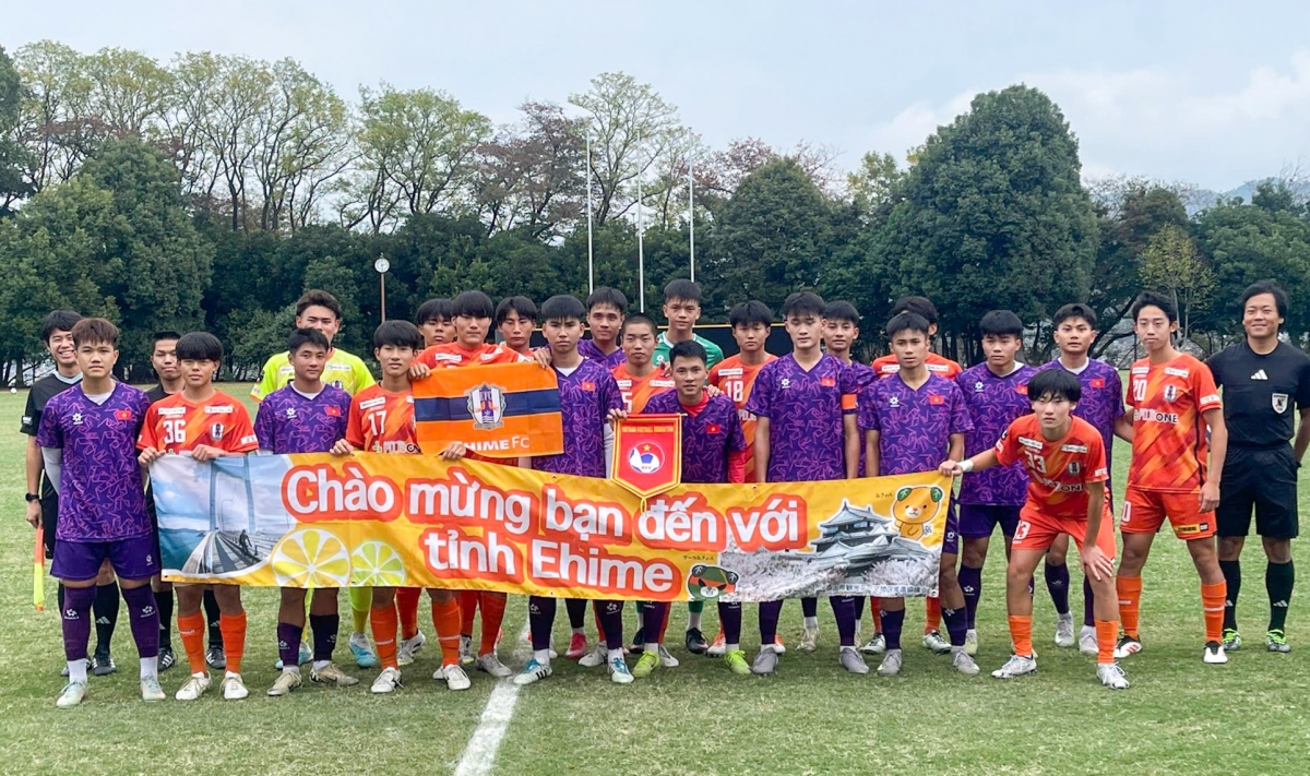 U17 Việt Nam có thêm kinh nghiệm quốc tế (Ảnh: VFF)