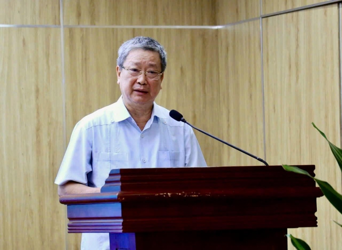 Ông Hồ Anh Tuấn, Trưởng Ban 248, Chủ tịch Hiệp hội Phát triển Văn hóa Doanh nghiệp Việt Nam. Ảnh: Lê Phú