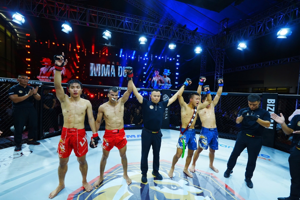 Trận MMA Duo duy nhất lại kết thúc với kết quả hòa (ảnh: VMMAF)
