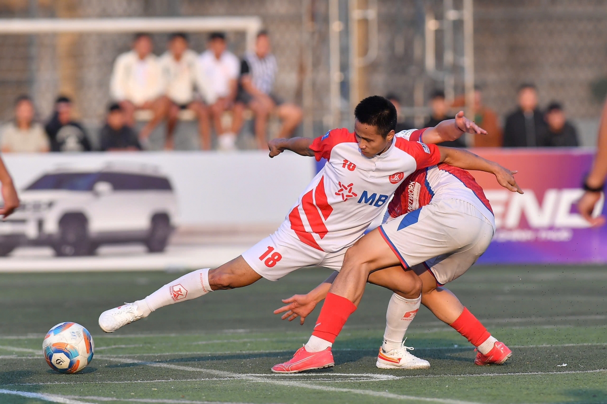 Thiên Khôi FC gặp HG La Giang ở trận chung kết vòng loại phía Bắc (ảnh: Vietfootball)