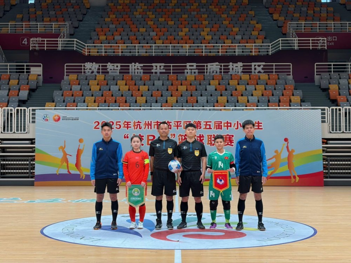 Hai đội đã cống hiện một trận cầu hấp dẫn (Ảnh VFF)