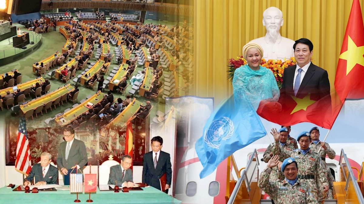 Nâng cao vị thế của Việt Nam trên trường quốc tế. Ảnh: nhandan.vn