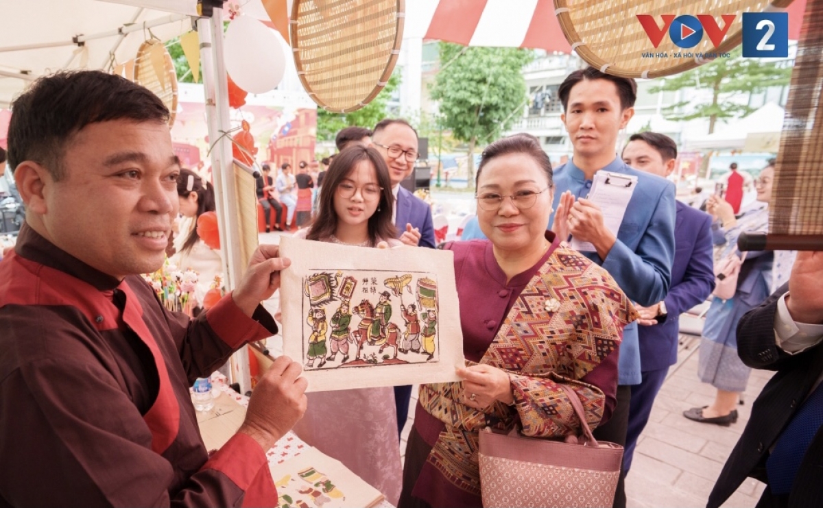 Bà Khamphao Ernthavanh, Đại sứ đặc mệnh toàn quyền nước Cộng hòa Dân chủ Nhân dân Lào tại Việt Nam tại LaoSao Fest