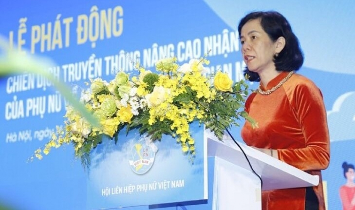 Bà Nguyễn Thị Minh Hương, Phó Chủ tịch Trung ương Hội LHPNVN. Ảnh: Hội LHPNVN