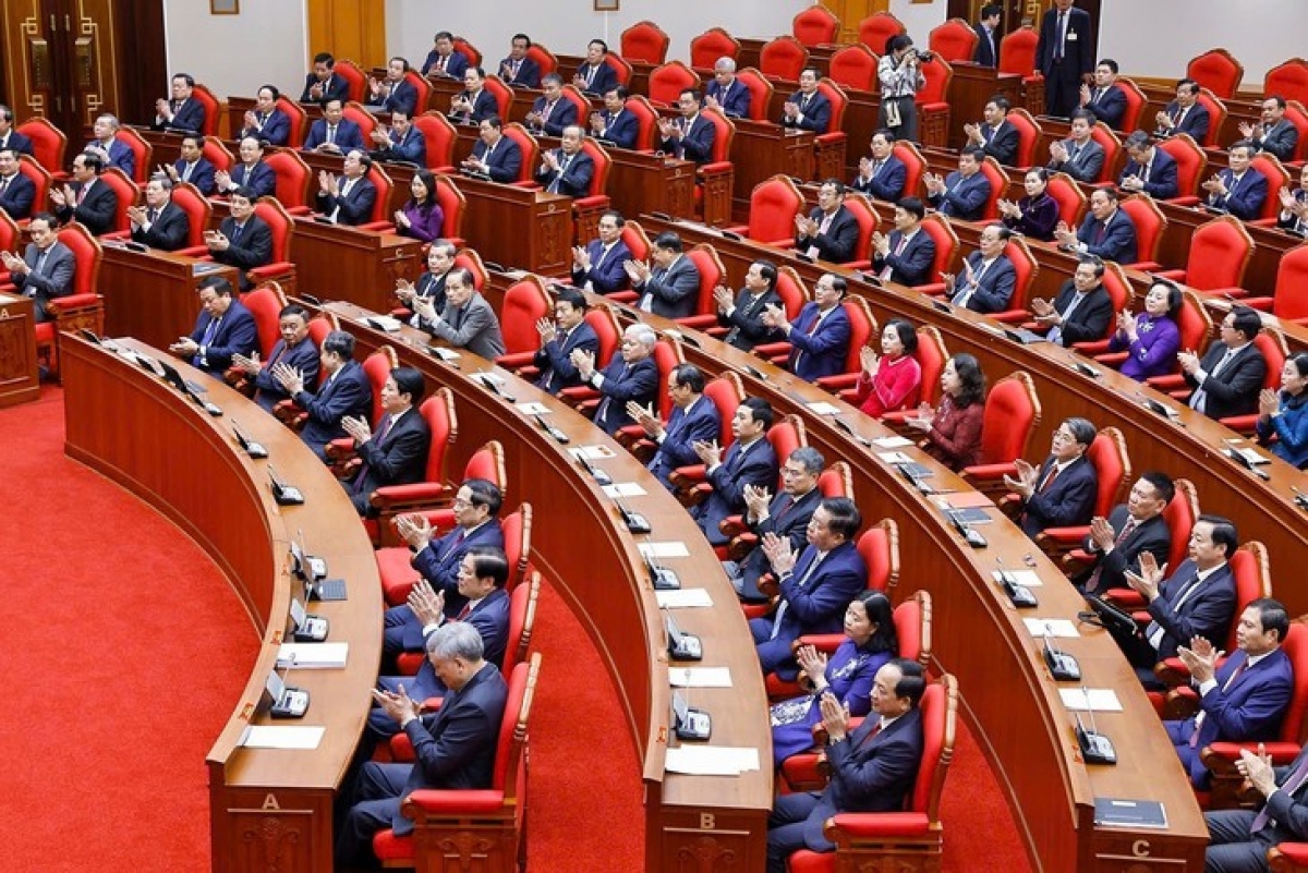 Các đại biểu dự phiên bế mạc - Ảnh: TTXVN