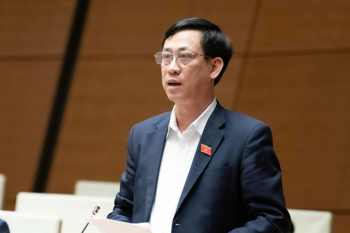 Đại biểu Mai Văn Hải, Đoàn ĐBQH tỉnh Thanh Hóa. Ảnh: quochoi.vn