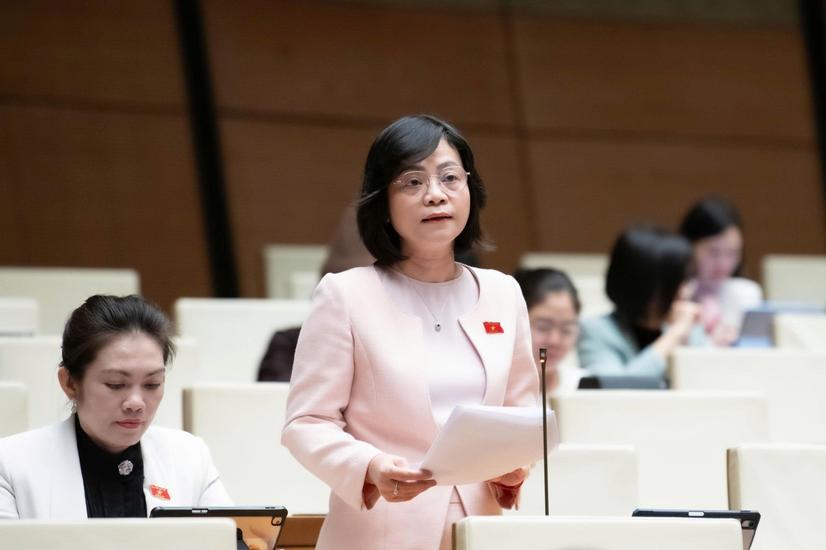 Đại biểu Nguyễn Thanh Cầm (đoàn ĐBQH Đồng Tháp) (Ảnh: Quốc hội)