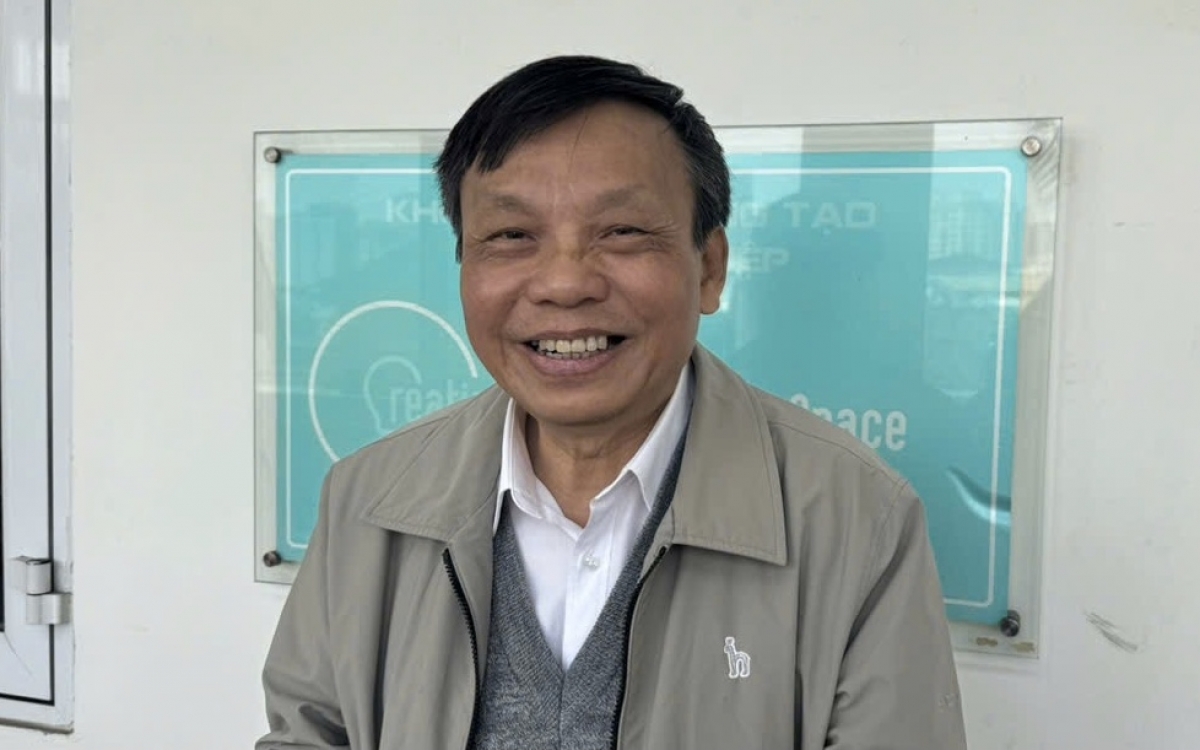 GSTS Đỗ Tiến Đạt, chuyên gia giáo dục thuộc Viện KH Giáo dục Việt Nam (Ảnh: Thu Lương)