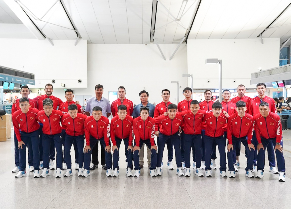 Đội tuyển futsal Việt Nam mang theo kỳ vọng lớn của người hâm mộ tại đấu trường khu vực (Ảnh VFF)