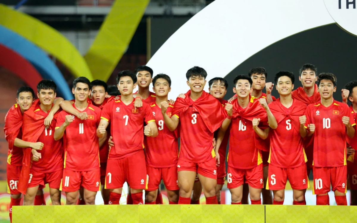Đội tuyển U23 Việt Nam quyết tâm tiến sâu tại VCK U23 châu Á 2026 (Ảnh VFF)