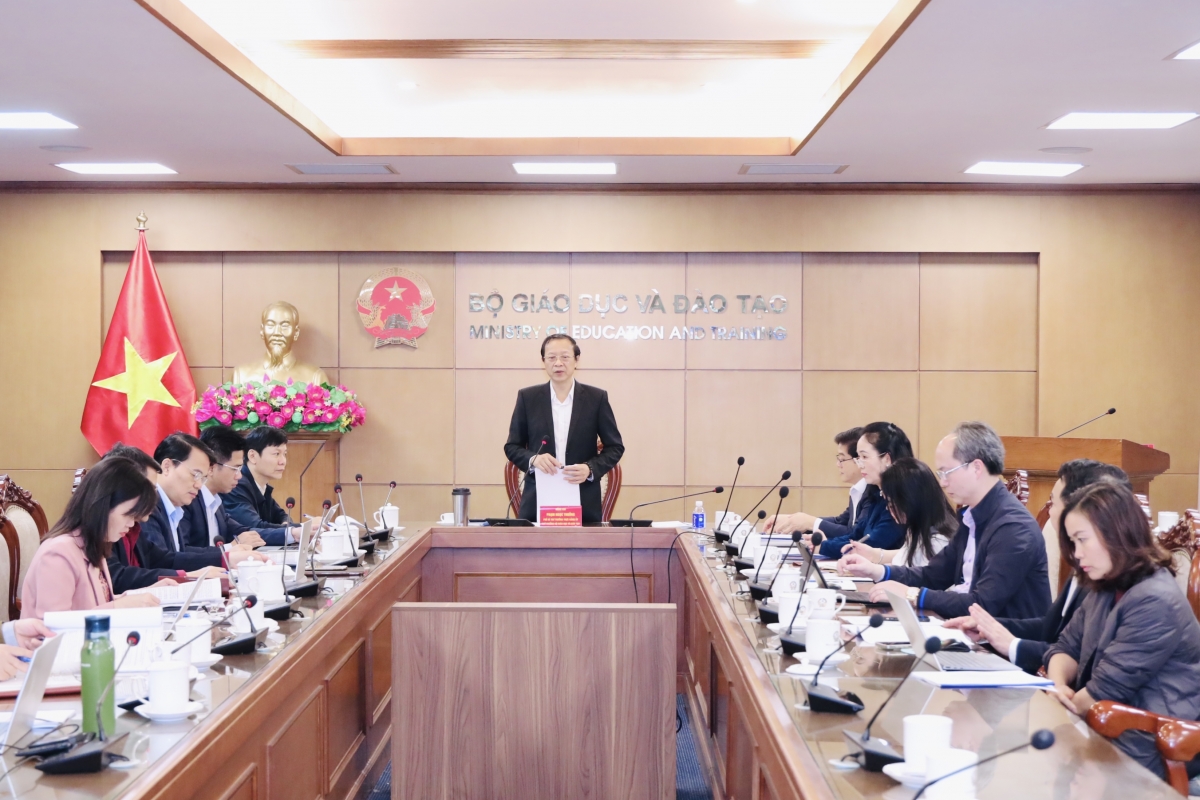 Theo yêu cầu của Bộ GD-ĐT, việc sắp xếp các cơ sở giáo dục mầm non, phổ thông và giáo dục thường xuyên phải hoàn thành trước ngày 31/12/2025 (Ảnh: moet)