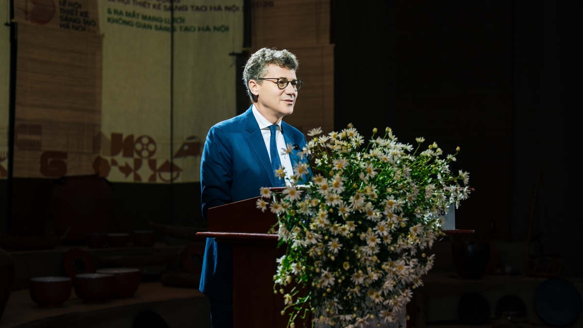 Ông Jonathan Wallace Baker-Trưởng Đại diện Văn phòng UNESCO tại Việt Nam.
Ảnh: BTC