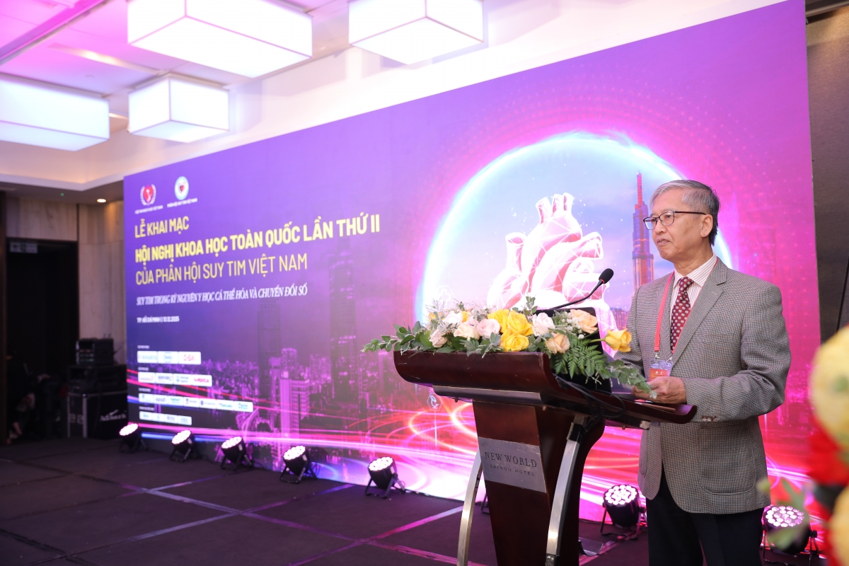 GS.TS.BS Đỗ Doãn Lợi phát biểu tại Hội nghị Suy tim toàn quốc lần thứ II 