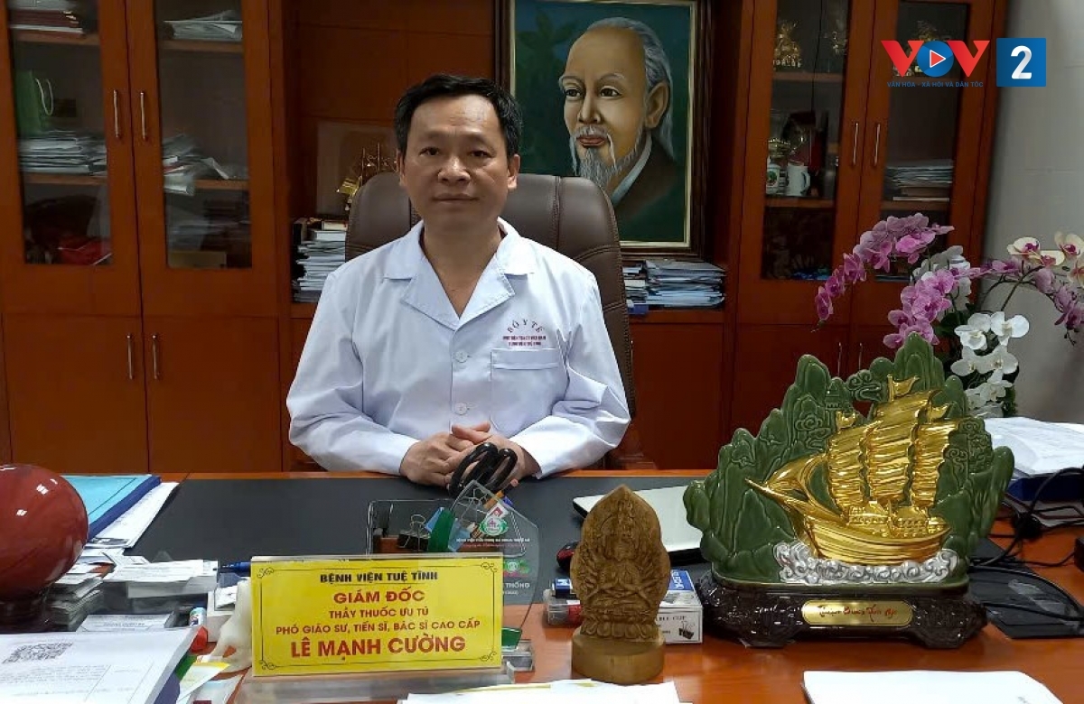 PGS.TS.BS Lê Mạnh Cường – Giám đốc Bệnh viện Tuệ Tĩnh