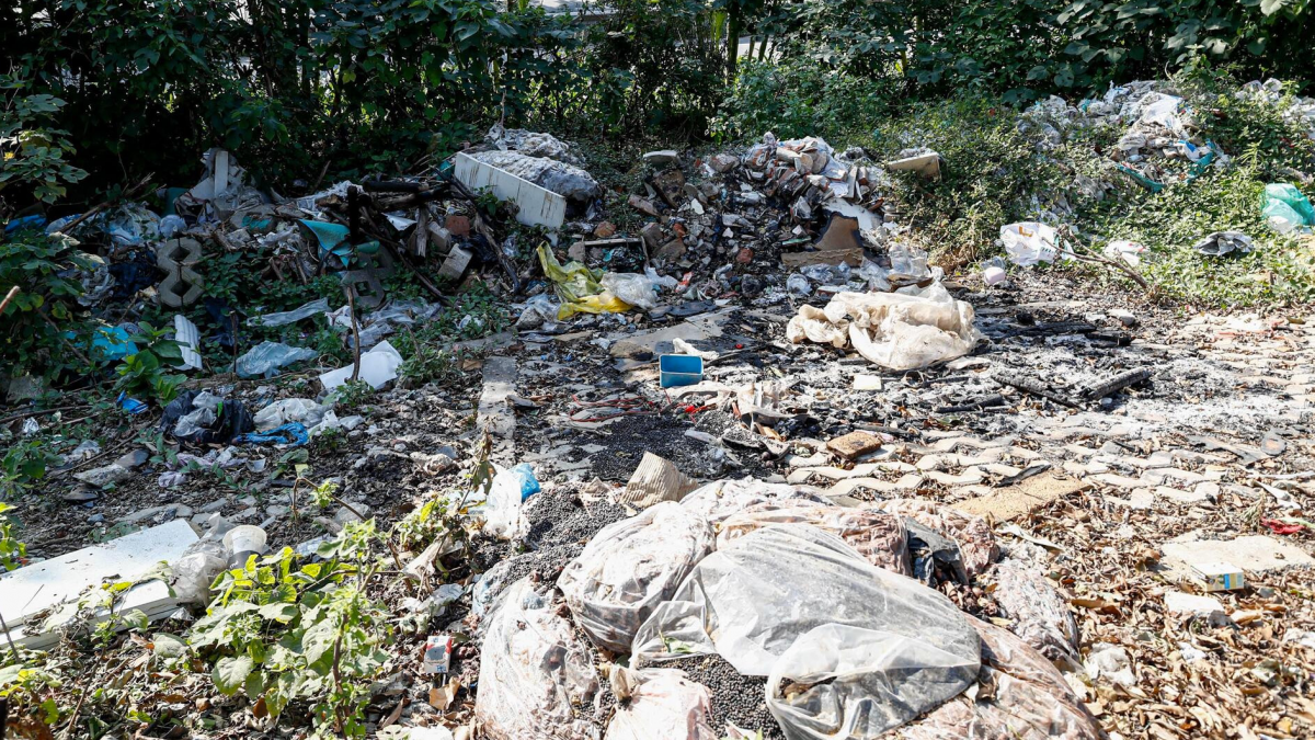Bãi rác tự phát là nguồn gây ô nhiễm. Nguồn VTCnews