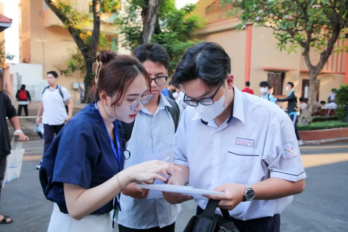 Thí sinh tham gia thi ĐGNL 2024 (Ảnh: ĐHQGTPHCM)