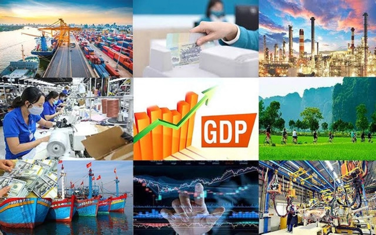 Chỉ tiêu tăng trưởng GDP khoảng 6,5-7% và phấn đẩu đạt tốc độ tăng trưởng cao hơn (7-7,5%). Ảnh: vneconomy.vn