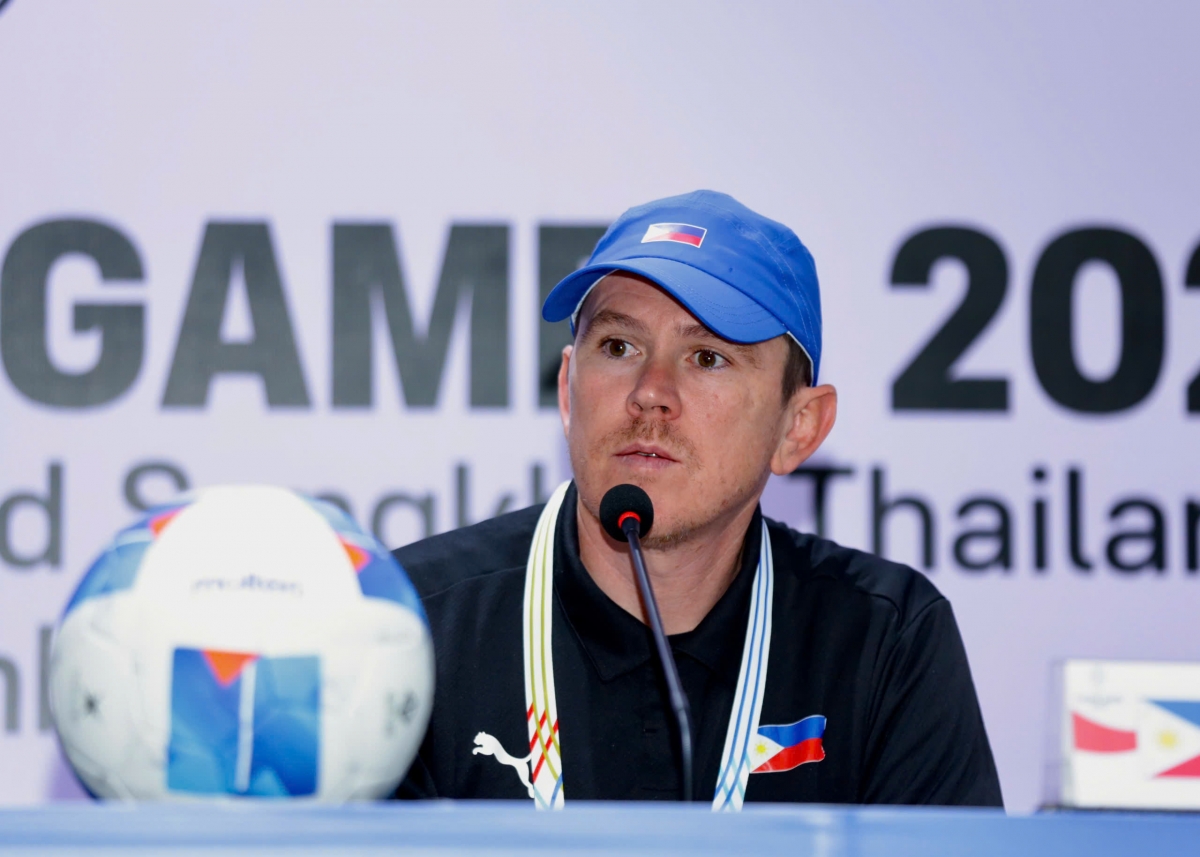 HLV Garrath McPherson khẳng định đã nắm được điểm yếu của U22 Việt Nam (Ảnh VFF)