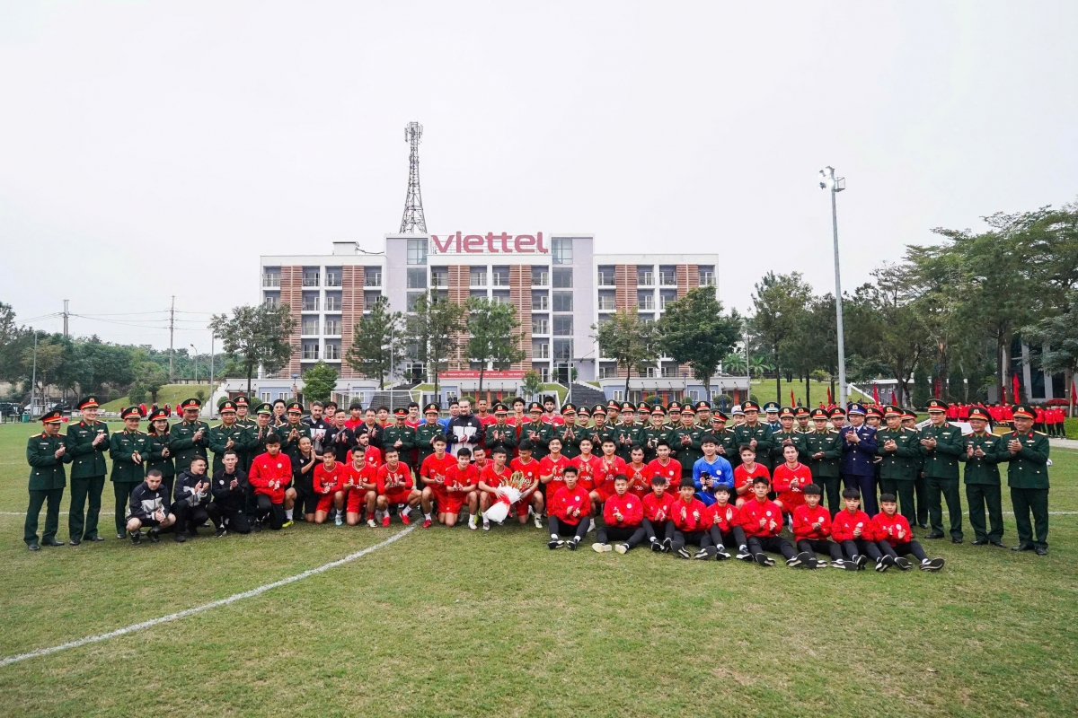 CLB Thể Công - Viettel là một trong 10 tập thể được ghi nhận đạt thành tích cao năm 2025 (ảnh: BTC)