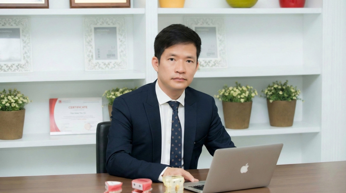 TS.BS Nguyễn Phú Hòa - Giám đốc Trung tâm Nha khoa Quốc tế Phú Hòa