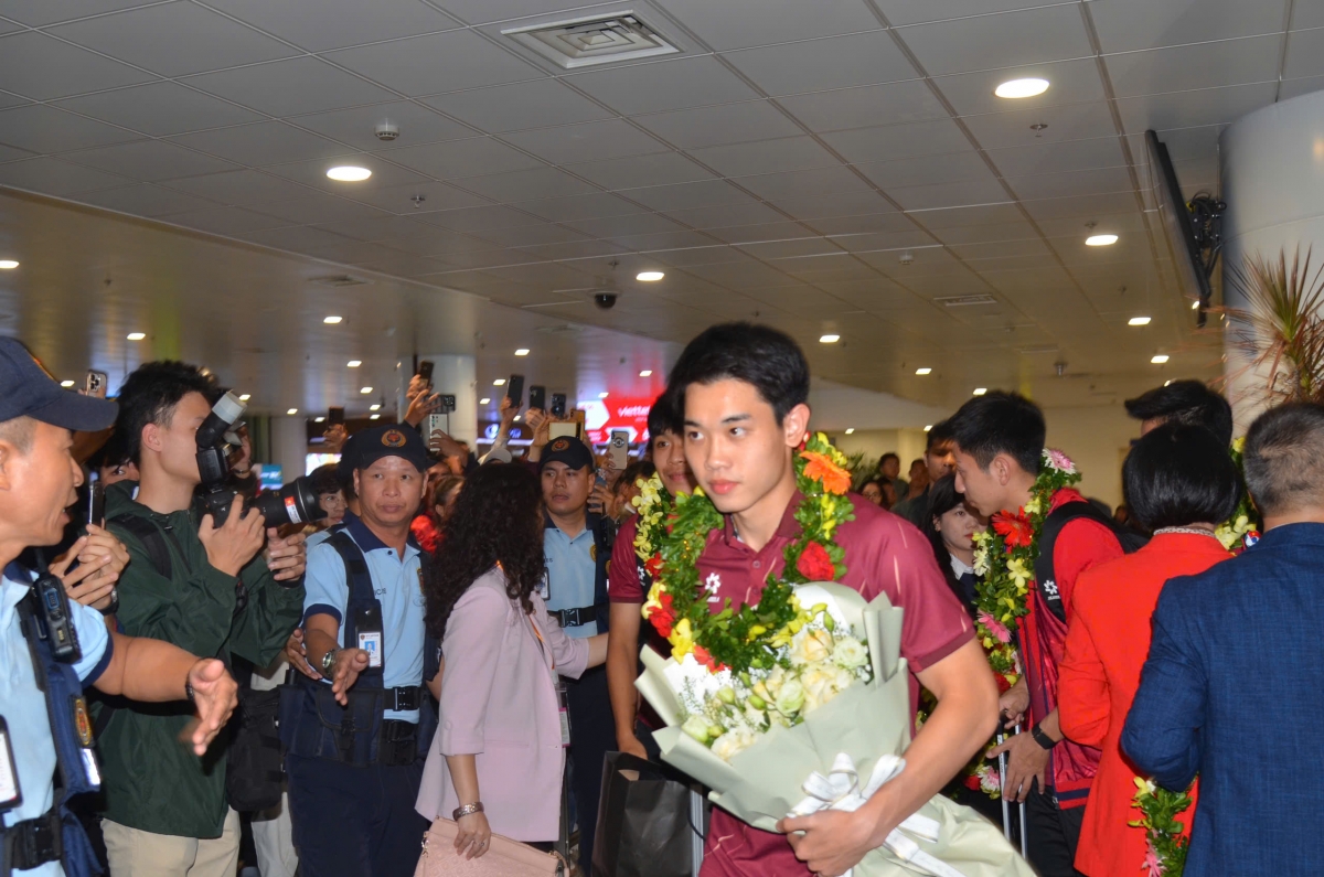 Đình Bắc và các đồng đội có 4 ngày nghỉ ngơi trước khi tập trung trở lại vào ngày 23/12 (ảnh VFF)