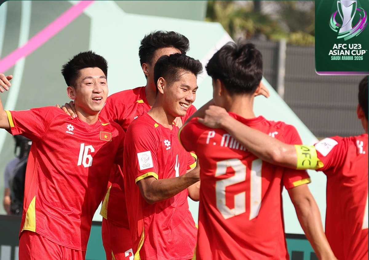 U23 Việt Nam sẽ hướng đến niềm vui chiến thắng ở lượt trận thứ 2 (Ảnh: AFC)