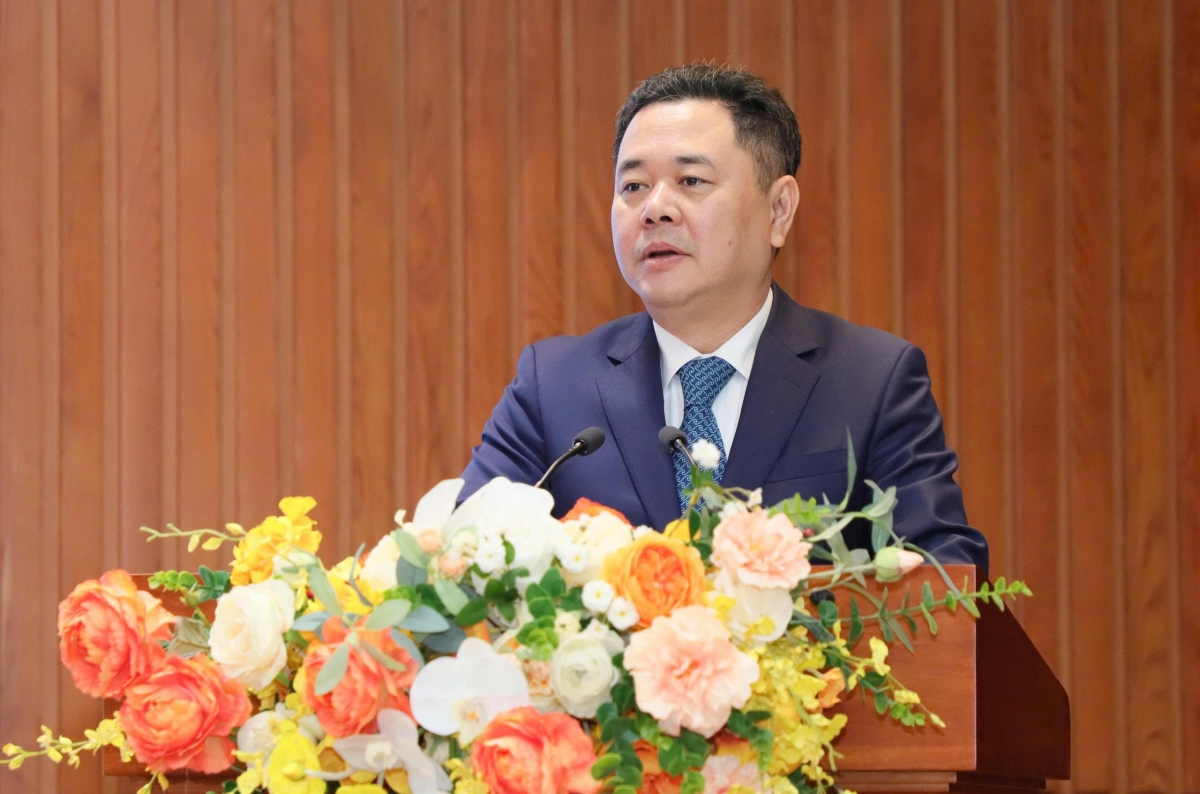 Phó Thống đốc Nguyễn Ngọc Cảnh tham dự và chỉ đạo tại Hội nghị (Ảnh: BHTGVN)