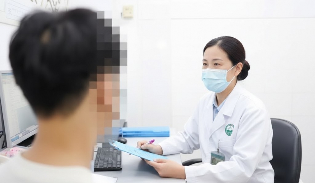 Bệnh lây qua đường tình dục đang gia tăng ở trẻ vị thành niên. Ảnh: AI