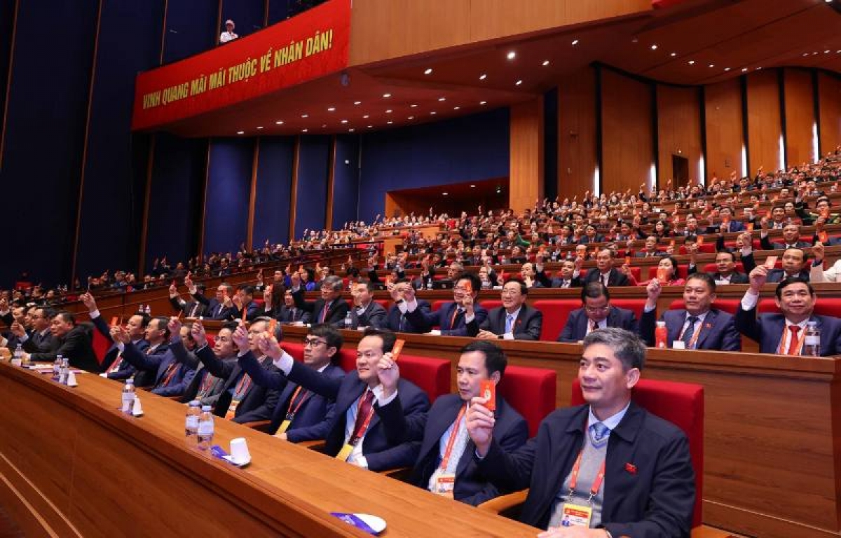 Đại hội XIV của Đảng- Đại hội với tư duy mới về phát triển kinh tế và nội lực quốc gia. Ảnh: TTXVN