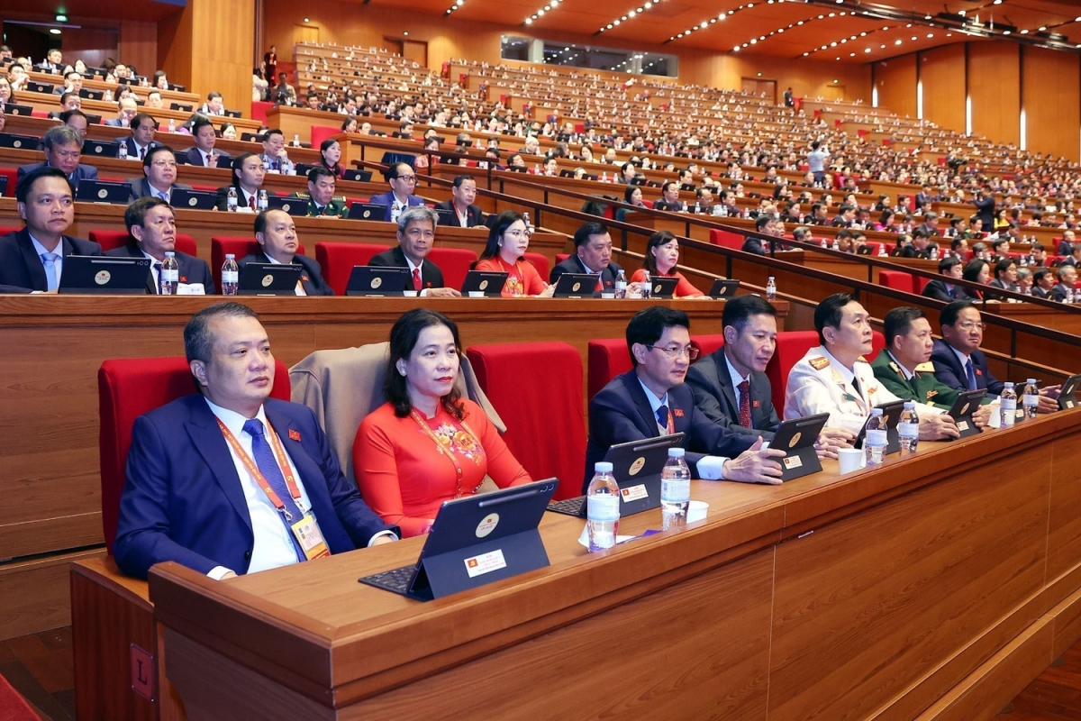 Các đại biểu tham dự Đại hội (Ảnh: TTXVN)