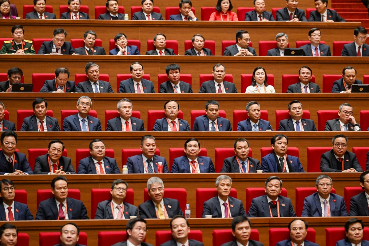 Các đại biểu dự phiên bế mạc (Ảnh: TTXVN)