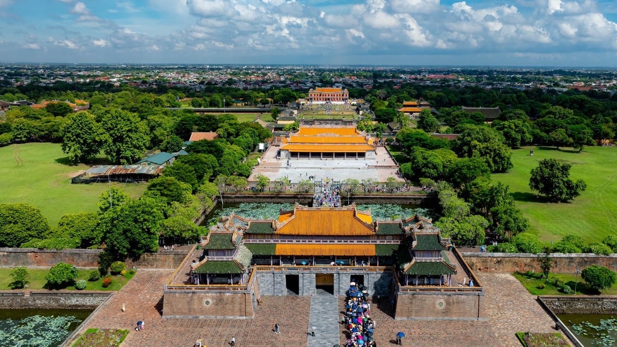 Mục tiêu phát triển của Huế là lấy văn hóa và di sản làm trung tâm, trở thành điểm đến văn hóa du lịch hàng đầu của khu vực Đông Nam Á. Ảnh: daidoanket.vn