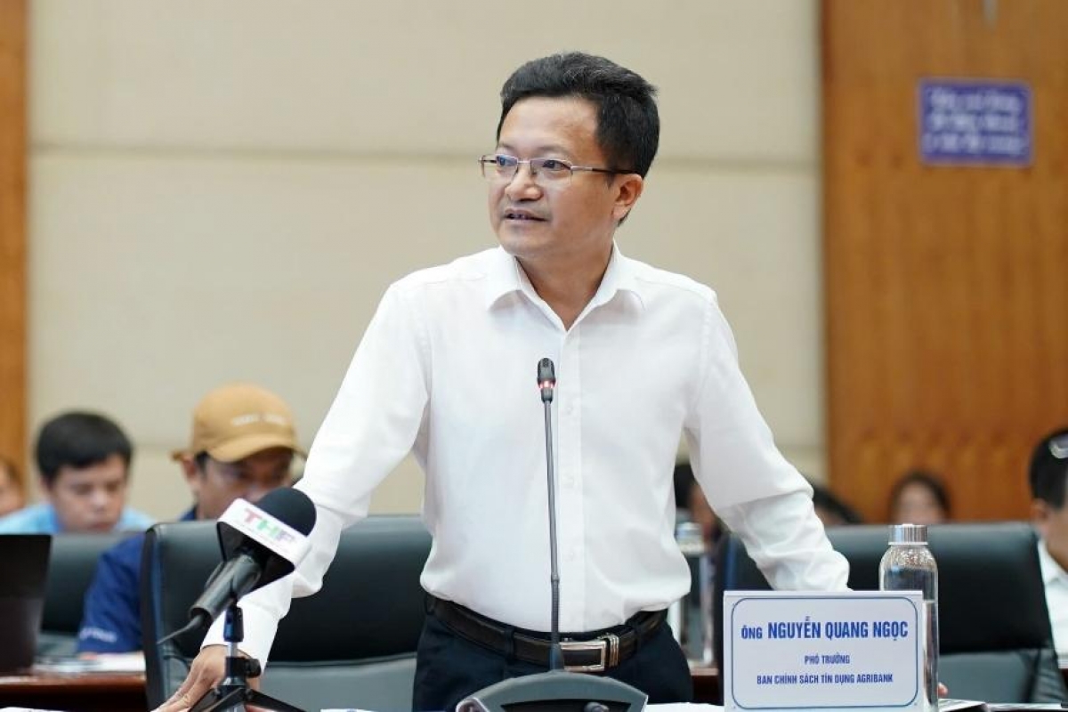 Theo ông Nguyễn Quang Ngọc, Nghị định 156/2025 đã tháo gỡ được những nút thắt
trong tín dụng nông nghiệp - Ảnh: KT